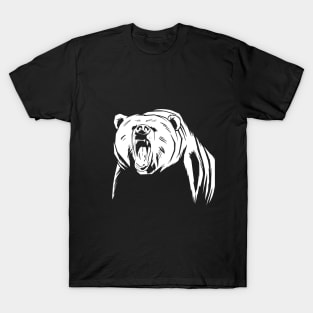 angry grizzly bear T-Shirt